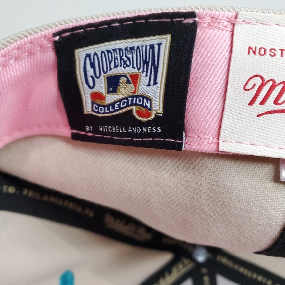 Topps Lids x Mitchell & Ness Los Angeles Dodgers Fitted Baseball Hat Cap - Picture 9 of 10